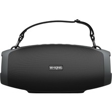 W-King X10 Xtreme Bass Ipx6 Kablosuz Stereo Tws Ses Bombası Siyah Bluetooth Hoparlör
