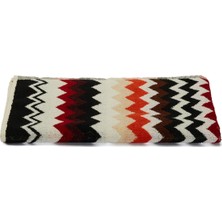 Missoni Home Best Kırmızı Zikzak Desenli El Havlusu