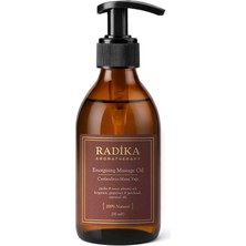 Radika Aromatherapy Canlandırıcı Etkili Doğal Masaj Yağı 250 ml