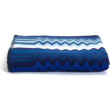 Missoni Home Giacomo Mavi Banyo Halısı
