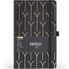 Castelli Milano Gold Koleksiyon Arch Çizgili Defter