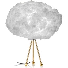 Bouffee Cloud GR00S3 Rgb Işık Kumandalı 16 Renk Tripod Bulut Aydınlatma Gold Abajur