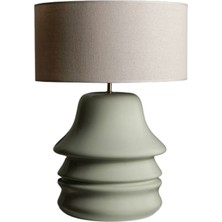 Pinot Interior Mona Lamp Yeşil Ahşap Abajur