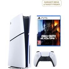 Sony Playstation 5 1 Tb Slim CD Edition Oyun Konsolu + Ps5 Call Of Duty Black Ops 7