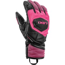 Leki Wcr Venom 3D Siyah Pembe Unisex Çocuk Kayak Eldiveni