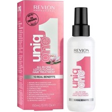 Revlon Uniqone Lotus Flower All In One Hair Treatment 10 Etkili Durulanmayan Saç Bakım Spreyi 150 ml