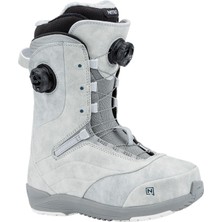 Nitro Snowboards Crown Double Boa Gri Kadın Snowboard Botu