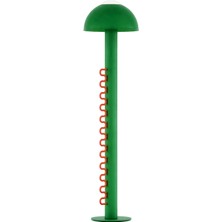 Wave Yeşil Metal Lambader