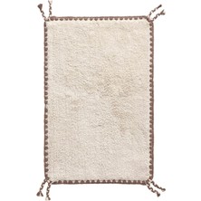 İrya Vina Açık Bej Bambu Banyo Paspası 60 x 100 cm