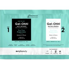 Voesh New York Gel-Ohh! Tea Tree Peppermint Jöle Spa Pedikür Seti