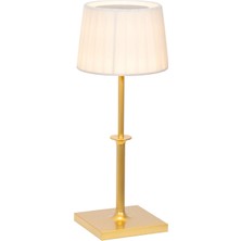 Zafferano Poldina Classic Altın Şarjlı LED Masa Lambası