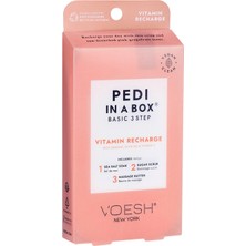 Voesh New York Pedi In A Box Basic Vitamin Recharge 3 Adımlı Pedikür Seti