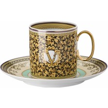 Versace Barocco Mosaic Porselen Kahve Çay Fincan ve Tabağı