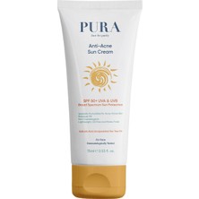 Pura Just for Purity Geniş Spektrumlu Akne Karşıtı SPF50+ Koruyucu Güneş Kremi 75 ml