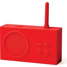 Lexon Tykho 3 Kırmızı Radyo ve Bluetooth Hoparlör