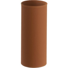 System Bathroom Accessories Terracotta Deri Tuvalet Fırçalığı Kılıfı