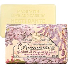 Nesti Dante Romantica Tuscan Wisteria And Lilac Mor Salkım ve Leylak Özlü Vegan Bakım Kalıp Sabun 250 gr
