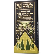 Anatolia Artizanal Fıstıklı Bitter Tablet Çikolata 100 gr