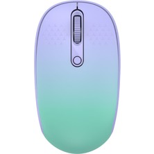 FD E370 2.4g Wireless Mor Yeşili Mouse