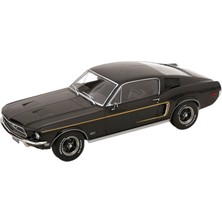 1:18 Kk Scale 1968 Ford Mustang Gt Fastback Siyah Model Araba
