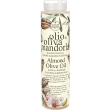 Nesti Dante Olio D'oliva Badem ve Zeytinyağlı Arındırıcı Vegan Bakım Banyo ve Duş Jeli 300 ml