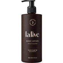 Lalive Yasemin Çiçeği Yağı Nemlendirici Doğal Vücut Losyonu 400 ml