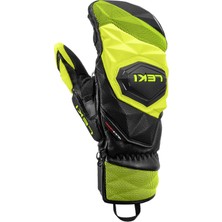 Leki Wcr Venom Sl 3D Mitt Siyah Sarı Erkek Kayak Eldiveni