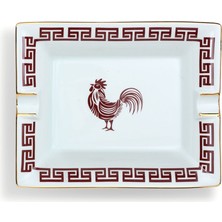 Some Home İstanbul Lucky Rooster Collection Red 20 cm Kül Tablası