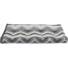 Missoni Home Siyah Beyaz Banyo Paspası