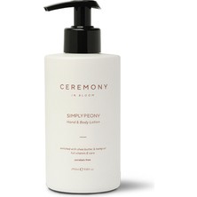 Ceremony In Bloom Simply Peony El ve Vücut Losyonu 290 ml