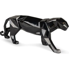Lladro Panther Siyah Porselen Heykel