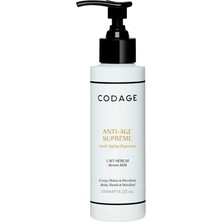 Codage Serum Milk Anti Aging Supreme Üstün Yaşlanma Karşıtı Serum Etkili Vücut Sütü 150 ml