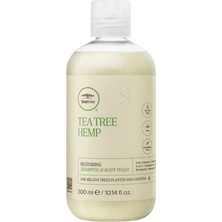 Tea Tree Hemp Restoring Onarıcı Saç ve Vücut Şampuanı 300 ml