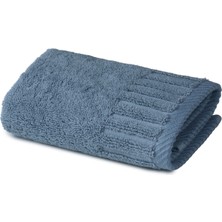 Azur.co Ritim Slate Blue Pamuklu El Havlusu 33 x 33 cm