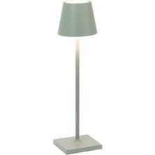 Zafferano Poldina Açık Yeşil Micro Şarjlı LED Masa Lambası