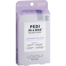Voesh New York Pedi In A Box Deluxe Lavanta Relieve 4 Adımlı Pedikür Seti