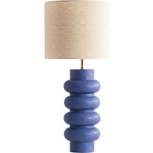 Pinot Interior Wavy Lila Ahşap Abajur
