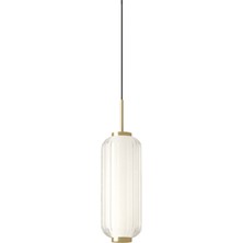 Bakara Collection Elma Cam LED Sarkıt Avize