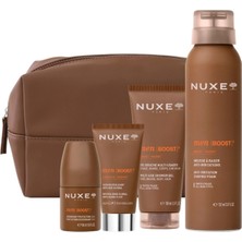 Nuxe Duş Jeli 100 Ml- Tıraş Köpüğü - Nemlendirici Deodorant 50 ml + Çanta Erkek Bakım Seti