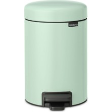 Brabantia Newicon Jade Green Çelik Pedallı Banyo Çöp Kovası 3 Lt