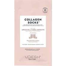 Voesh New York Collagen Socks Argan Yağlı Kolajen Ayak Maskesi