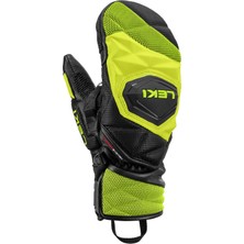 Leki Wcr Venom 3D Junior Mitt Siyah Sarı Unisex Çocuk Kayak Eldiveni
