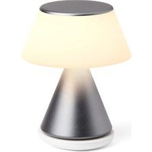 Lexon Luma Orta Boy Gri LED Masa Lambası