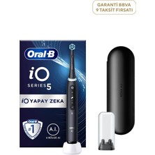 Oral-B Io5 Mat Siyah Şarjlı/elektrikli Diş Fırçası