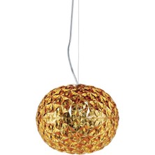 Kartell Planet Sarı Sarkıt Avize