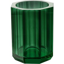 System Bathroom Accessories Yeşil Kristal Diş Fırçalığı
