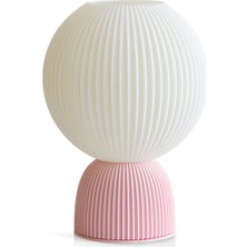 Soli Workshop Luna Pembe Masa Lambası