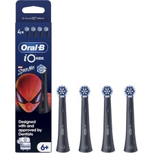 Oral-B Io Çocuk 6+ Marvel Spider 4'lü Şarjlı Diş Fırçası Yedek Başlığı
