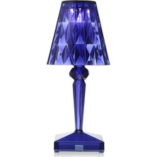 Kartell Battery Mavi Masa Lambası