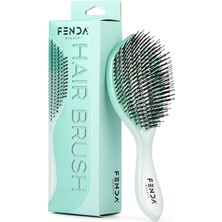 Fenda Profesyonel Aurora Green 4 Pinli Geniş Başlık Yeşil Saç Fırçası